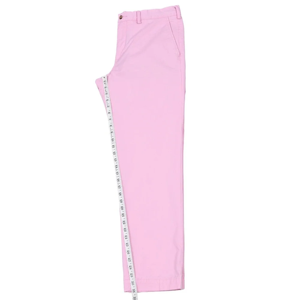 Polo Ralph Luaren Stretch Straight Fit Chino Pants Pink Men's 36x32 (37x31)